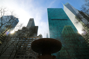 City scape of New York, America