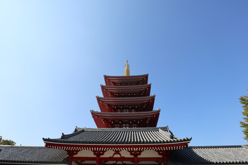 5 story pagoda in Asakusa