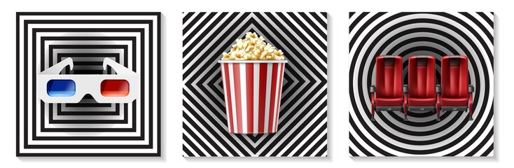 Realistic Cinema Elements Collection