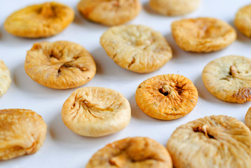 Arrangement of dried figs from above