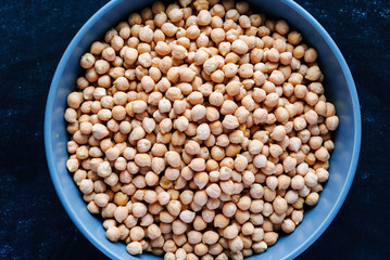 Full bowl of chickpea