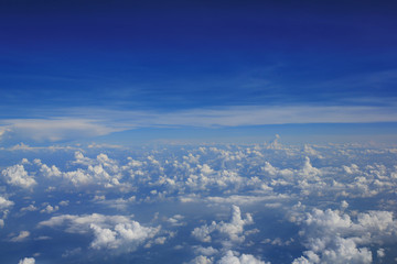 Fototapeta na wymiar blue sky and cloudscape