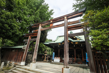 Torii gate in shrine