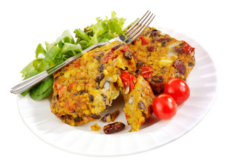 VEGETARIAN BEAN ROAST CUTLETS OR BURGER