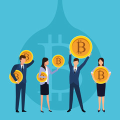 cryptocurrency business teamwork