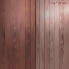 Fototapeta premium Realistic set of wood textures. Color pattern of parquet, laminated board. Vector illustration.
