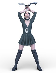 Fototapeta premium 女戦士