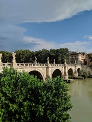 Fototapeta premium bridge in rome italy
