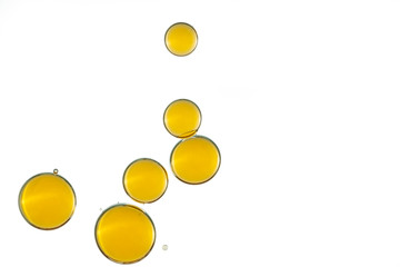 Yellow bubbles