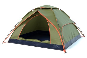 3d illustration of a camping tent - 236318320