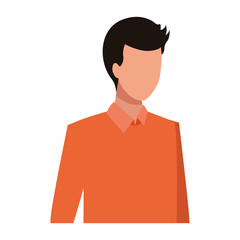 Man faceless avatar