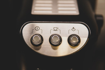 Image of a coffee machine function button for a large cup of coffee