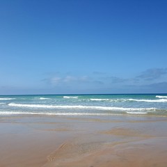 Meer Strand Himmel Wellen blau Wasser