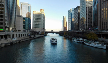 Fototapeta premium Chicago River View