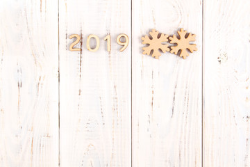 New Year 2019. Background