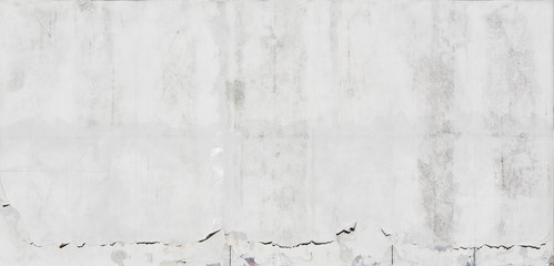 Grunge billboard texture. Stained poster surface
