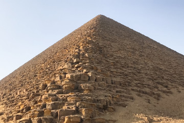 Pyramids of giza. Great pyramids of Egypt. The seventh wonder of