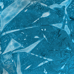 * Blue watercolor winter texture with abstract washes and brush strokes on the white paper background.