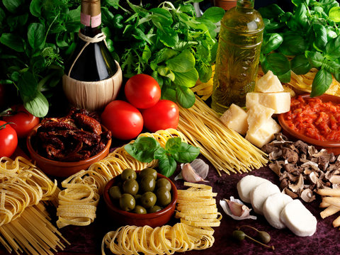 ITALIAN FOOD INGREDIENTS