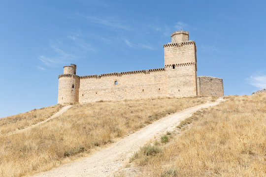 Castle of Barcience village, province of Toledo, Castile La Mancha, Spain
