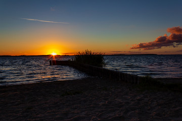 Fototapeta premium Sonnenuntergang