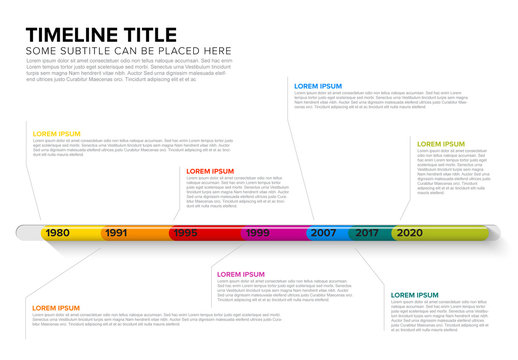 Timeline Infographic Layout