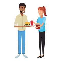 Restaurant and people