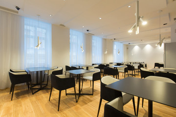 Hotel restaurant interior