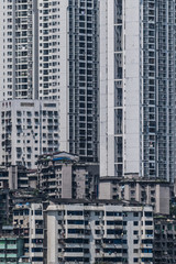 Stadt am Yangtse, China