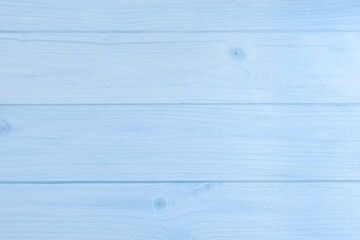 Blue wooden boards texture and background