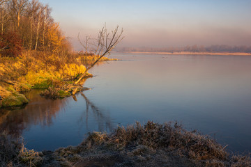 Vistula River near Konstancin-Jeziorna, Masovia, Poland
