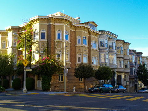 Maisons, San Francisco, Californie, Etats-Unis