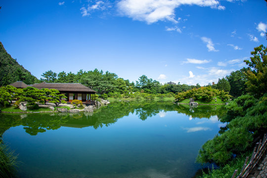日本庭園栗林公園