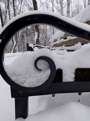 snow bench patterns