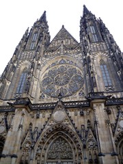 Fototapeta premium Cathédrale du Château de Prague, République Tchèque (4)