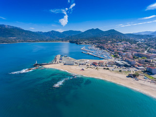 Propriano an der Westküste der Insel Korsika