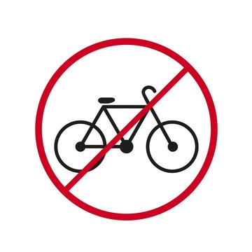 A Bicycke bike icon stop dander ride