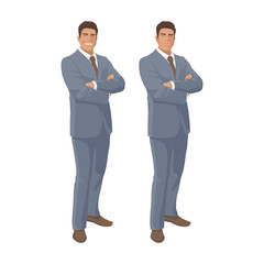 Businessman with Smile. Elegant Man. Portrait of a Businessman.