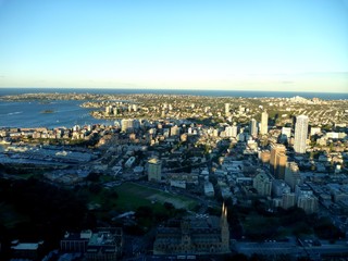 Sydney de jour depuis la Sydney Tower Eye, Nouvelle-Galles du sud, Australie