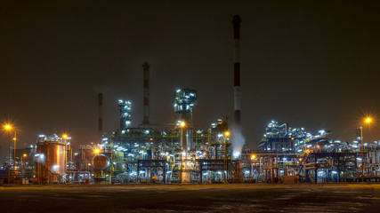 Refinery - oil refinery installation, Poland