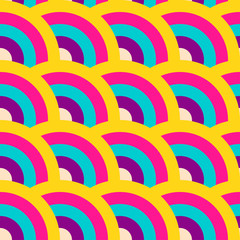 Seamless geometric background. Modern stylish texture. Repeating geometric triangular grid. Simple graphic design. Trendy line geometry design for textile, wallpaper. Vector Illustration.
