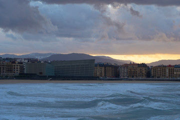 Fototapeta premium Donostia San Sebastián, Bahía de la Concha Spain