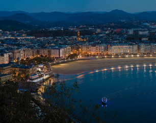 Fototapeta premium Donostia San Sebastian - Spain