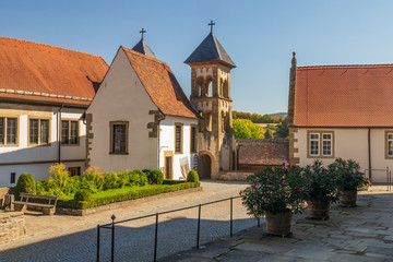 Comburg monastery near Schwaebisch Hall, Germany