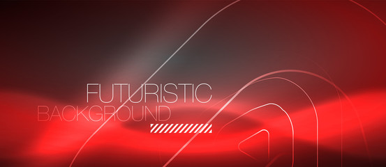 Vector neon color abstract background