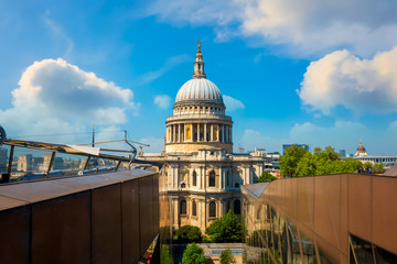 St Paul's Cathedral founded in London, UK