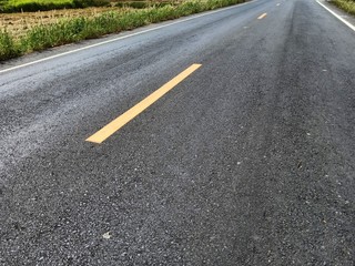 Fototapeta premium asphalt road