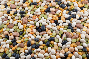 various dried beans
