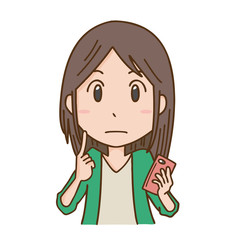 スマホを持って考える女性181128.zip