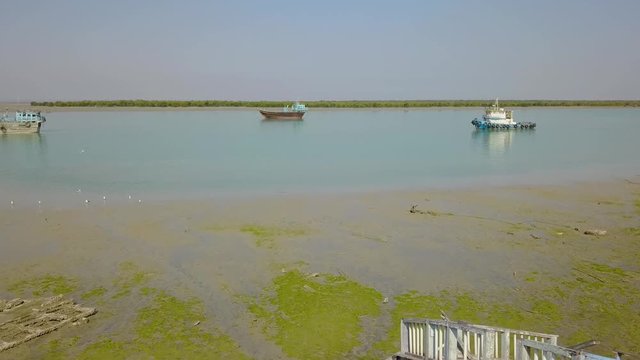 Laft Bandar is more than 2000 years old. It is located on Qeshm island in the Straits of Hormuz,Iran. to the south-west of Bandar Abbas.